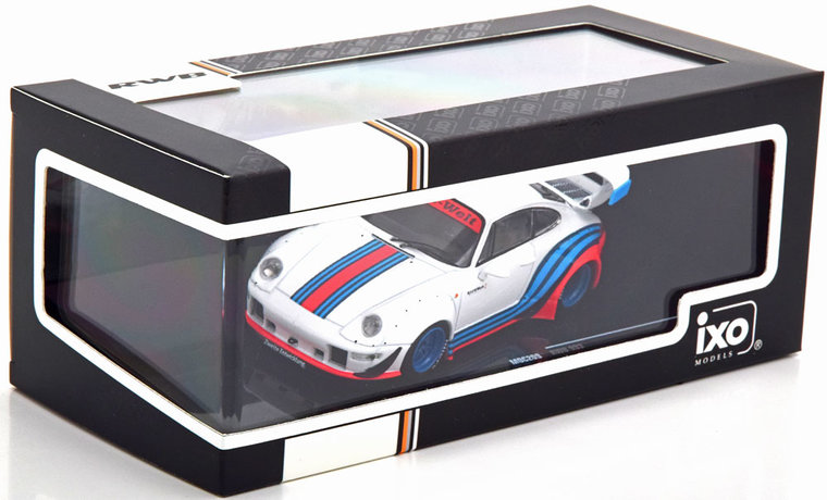 IXO 1:43 Porsche 912 ( 993) RWB RAUH-Welt Martini wit