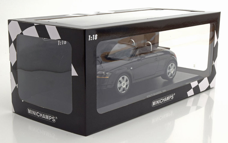 Minichamps 1:18 Audi TT Roadster 1998 zwart metallic
