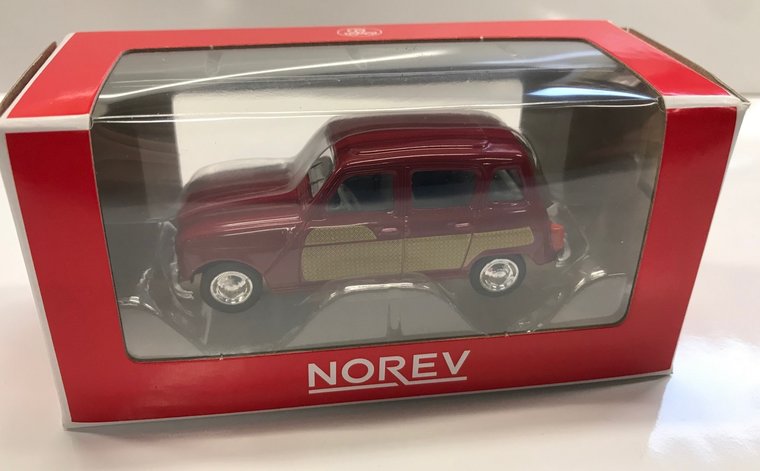 Norev 1:64 Renault 4 Parisienne 1966 - Bordeaux