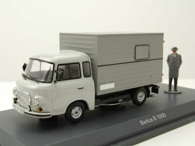 Schuco 1:43 Barkas 1000 met figuur grijs