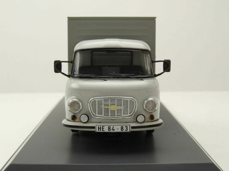 Schuco 1:43 Barkas 1000 met figuur grijs