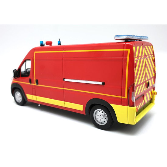 Odeon 1:43 Fiat Ducato VSR Pompier Base AVEC met Decals