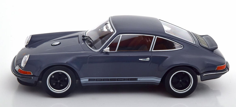 KK Scale 1:18 Porsche Singer 911 Coupe dondergrijs oplage 1000 stuks