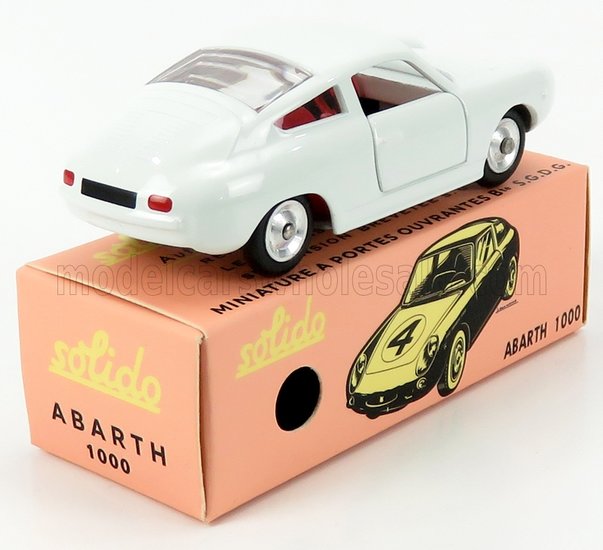 Solido 1:43 Fiat Abarth 1000 Coupe 1961 wit. Serie 100