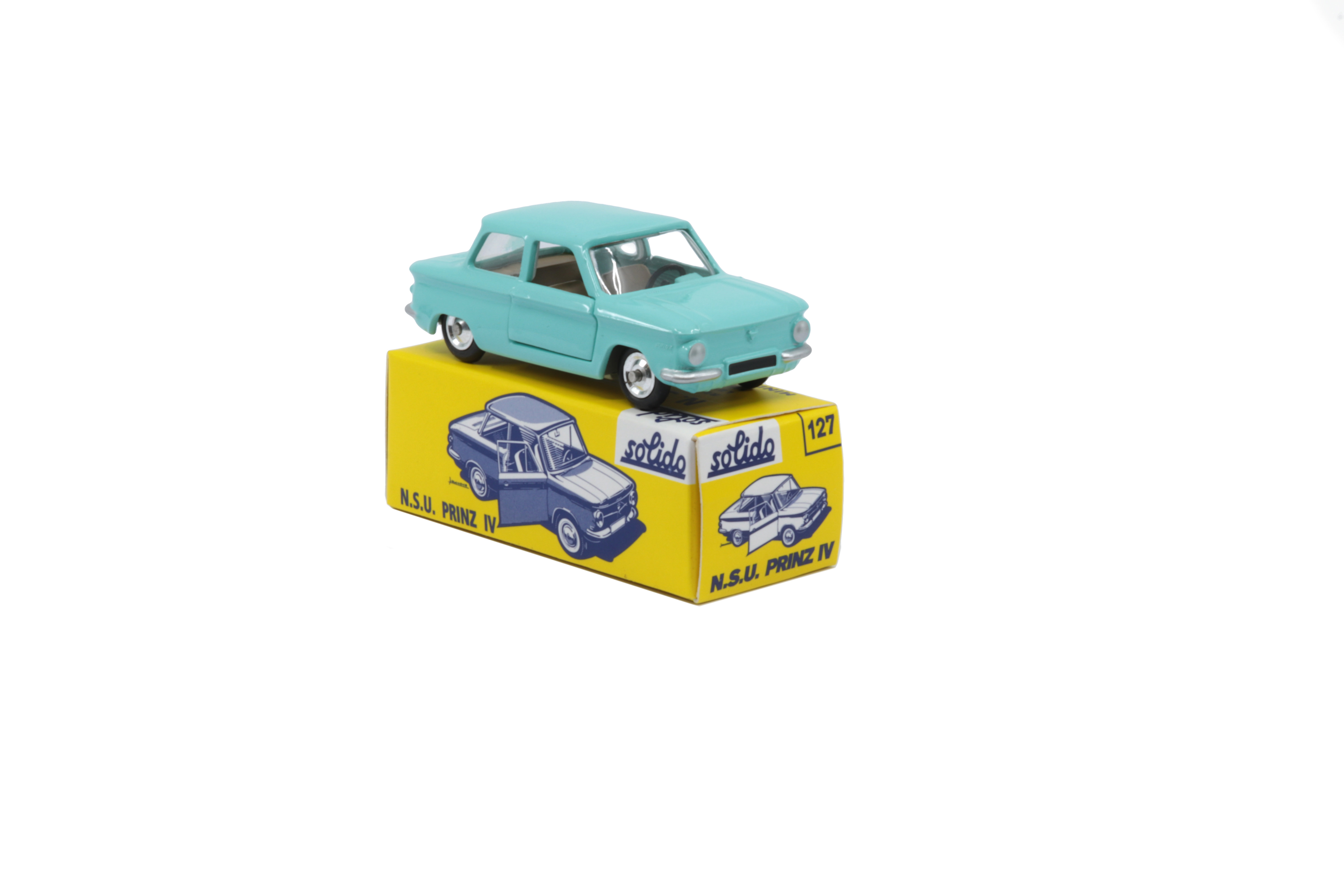 Solido 1:43 NSU Printz IV 1963 turquoise