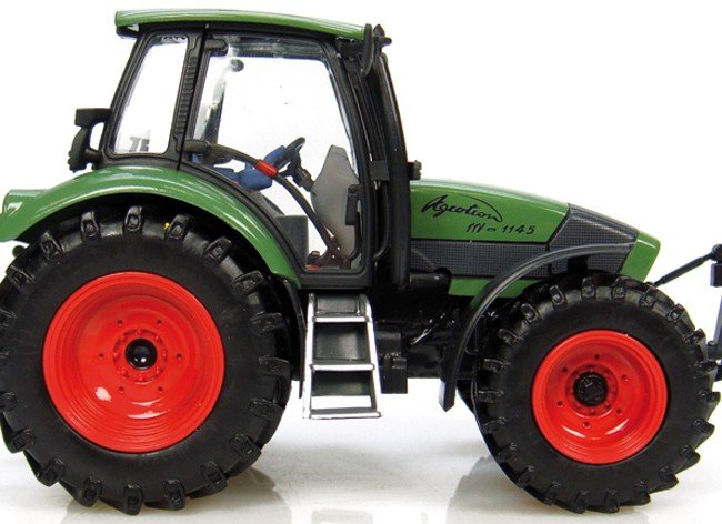 Universal Hobbies 1:43 Deutz Agrotron TTV1145 Ridders-Wolf groen zwart Limited Edition in windowbox