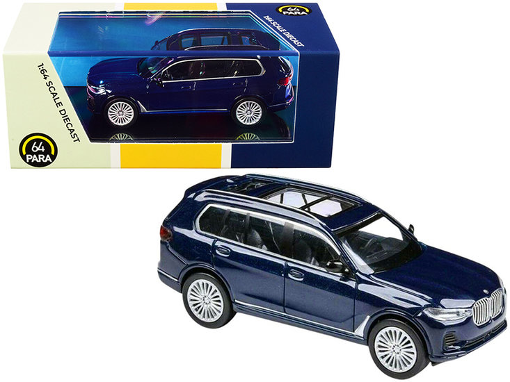 Para64 1:64 BMW X7 blauw LHD
