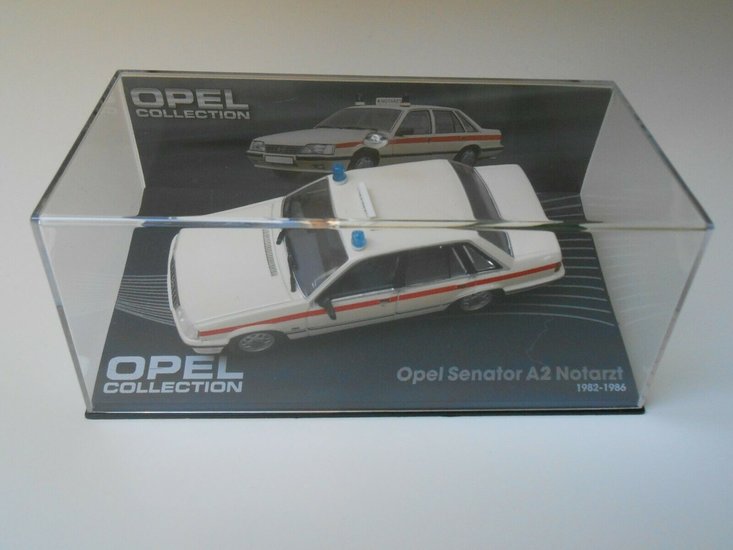 Atlas 1:43 Opel Senator A2 Notarzt 1982 creme