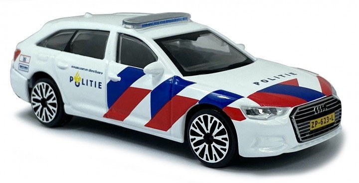 Bburago 1:43 Audi A6 2019 Politie Nederland