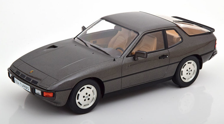 MCG 1:18 Porsche 924 Turbo 1979 grijs metallic