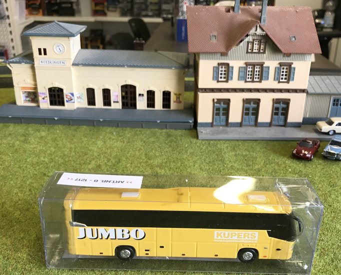 Holland Oto 1:87 VDL Futura Jumbo Kupers Touringcar geel