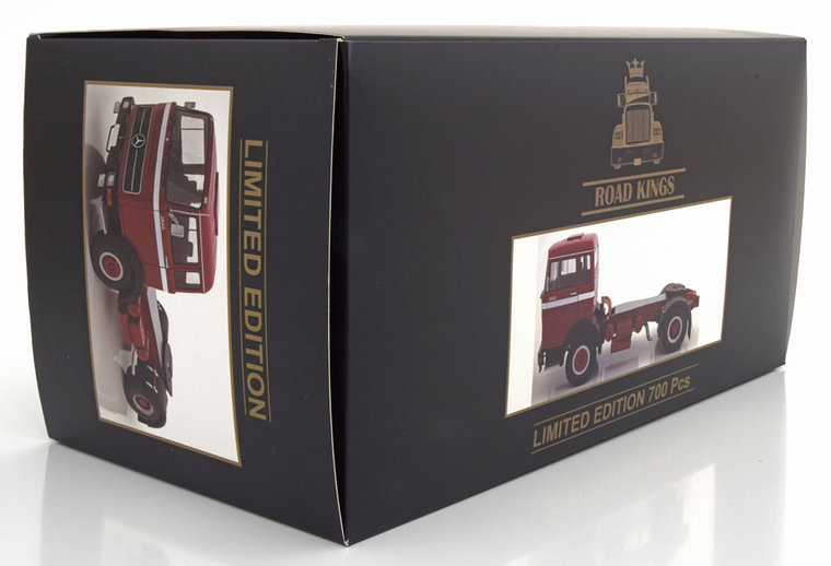 Road Kings 1:18 Mercedes LPS 1632 rood 1969