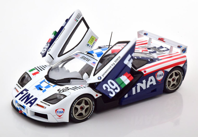 Solido 1:18 McLaren F1 GTR No39 Piquet / Cecotlo / Sullivan1996 24H Le Mans