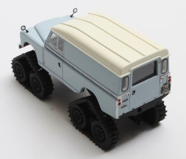 Matrix 1:43 Land rover Serie II Cuthbertson Conversion grijs wit 1958