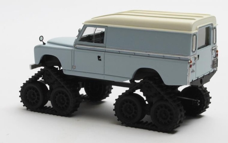 Matrix 1:43 Land rover Serie II Cuthbertson Conversion grijs wit 1958