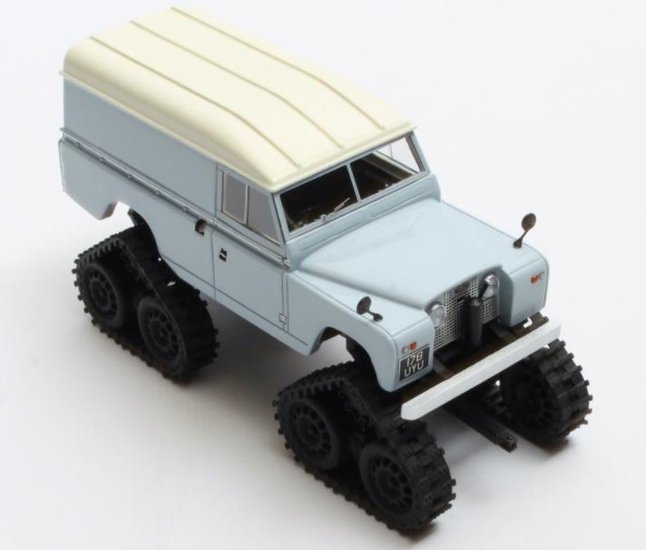 Matrix 1:43 Land rover Serie II Cuthbertson Conversion grijs wit 1958