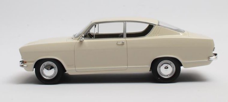 Cult Models 1:18 Opel Kadett B Kiemen Coupe white 1966