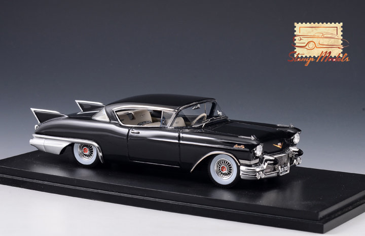 Stamp Models 1:43 Cadillac Eldorado Seville1957 zwart