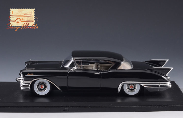 Stamp Models 1:43 Cadillac Eldorado Seville1957 zwart