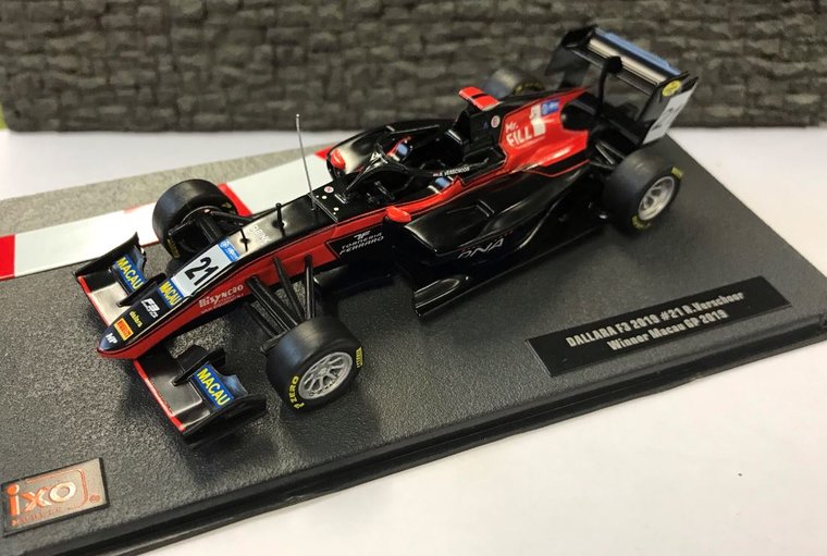 IXO 1:43 Dallara F3 R Verschoor No 21, Formule 3 GP Macau 2019 