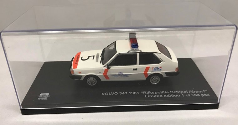 Triple9 Collection 1:43 Volvo 343 Rijkspolitie NL Schiphol