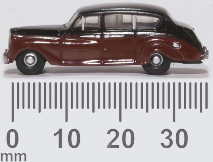 Oxford 1:148 Austin Princess ( late) zwart donkerrood