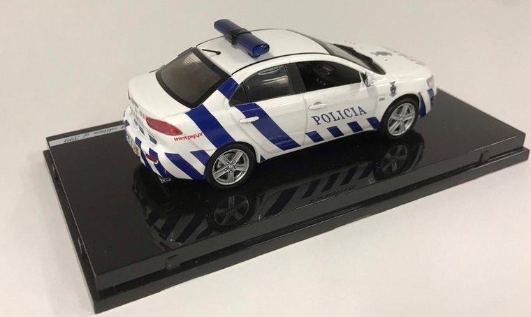 Vitesse 1:43 Mitsubishi Lancer Portugal Madeira Ilands Police car 2010 wit