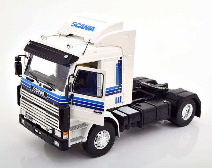 MCG 1:18 Scania 143 Topline wit blauw