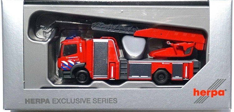 Herpa 1:87 Mercedes Benz Altego Brandweer Zaanstad  - 11-8051 Wormerweer, oplage 300 stuks