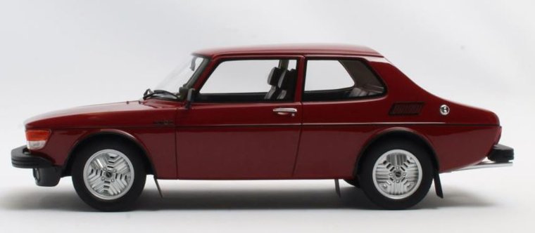 Cult Models 1:18 Saab 99 Turbo donker rood 1978