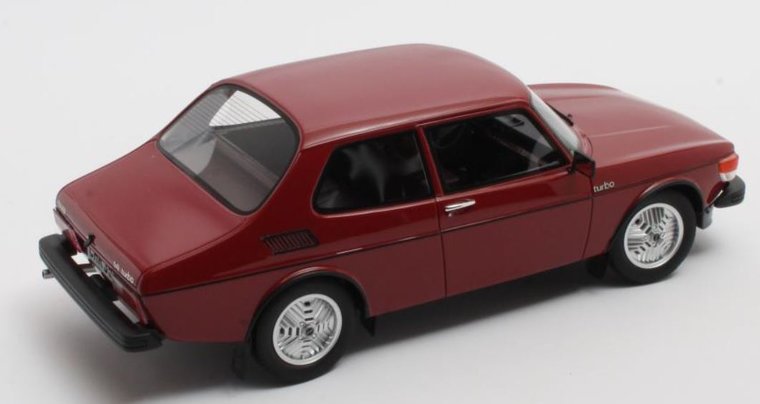 Cult Models 1:18 Saab 99 Turbo donker rood 1978