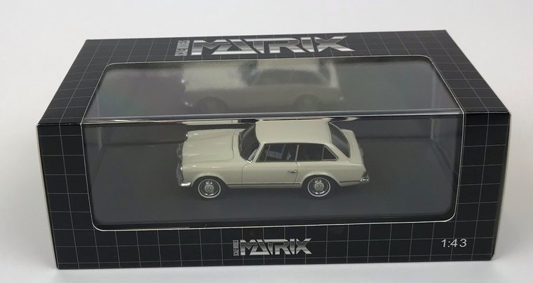 Matrix 1:43 Mercedes Benz 230SLX Frua combi wit 1962