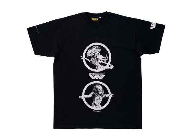 Alien &amp; Predators T-shirt large Maat L zwart ( kan met brievenbus verzenden)
