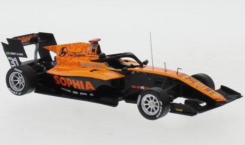IXO 1:43 Dallara G319, No.31, Formel 3, GP Barcelona S.Floersch 2020