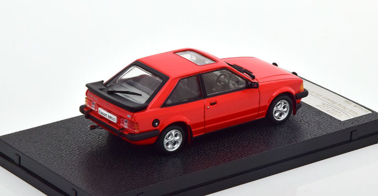 Vitesse 1:43 Ford Escort MK3 XR3i RHD 1983 rood