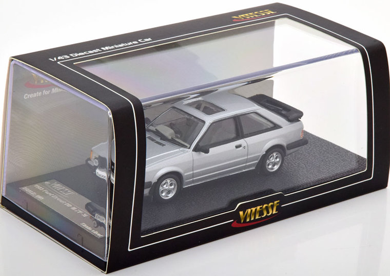 Vitesse 1:43 Ford Escort MK3 XR3i RHD 1983 zilver