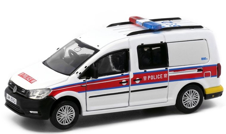 Tiny Toys 1:64 Volkswagen Caddy Police ( 3 inch) No 80