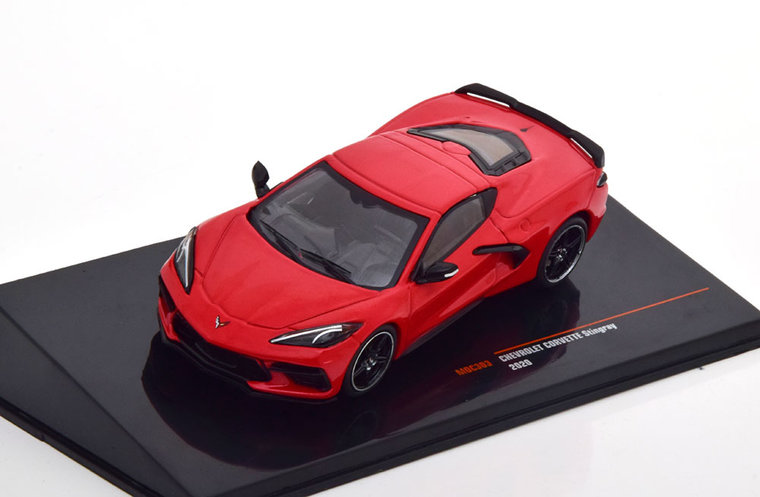 IXO 1:43 Chevrolet Corvette C8 Stingray 2020 rood