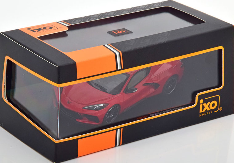 IXO 1:43 Chevrolet Corvette C8 Stingray 2020 rood