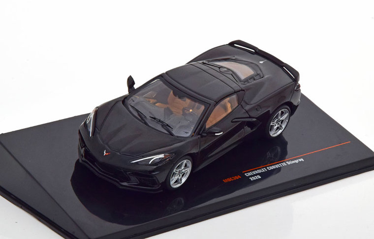 IXO 1:43 Chevrolet Corvette C8 Stingray 2020 zwart