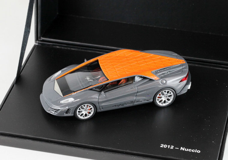 La Mini Miniera 1:43 Nuccio Bertone 2012 grijs oranje