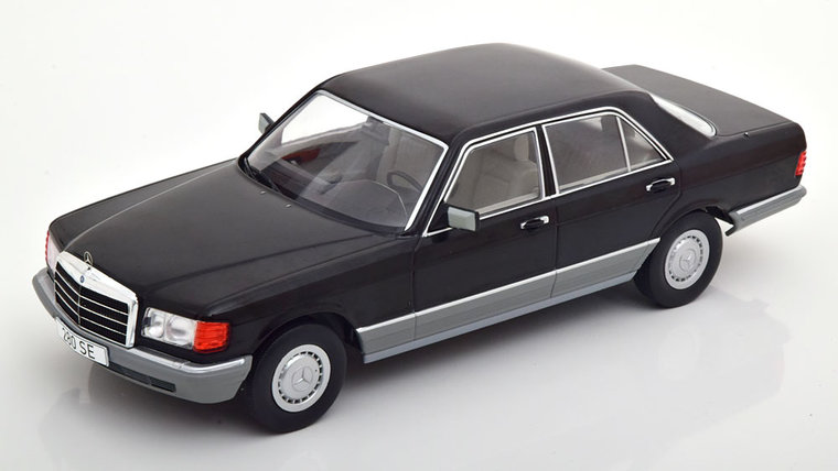 MCG 1:18 Mercedes 280 SE W126 1979 - 1985 zwart