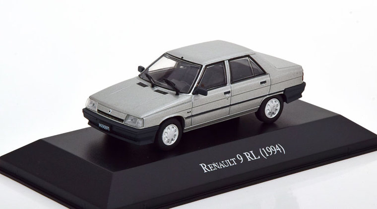 Atlas 1:43 Renault 9RL 1994 grijs in blisterverpakking