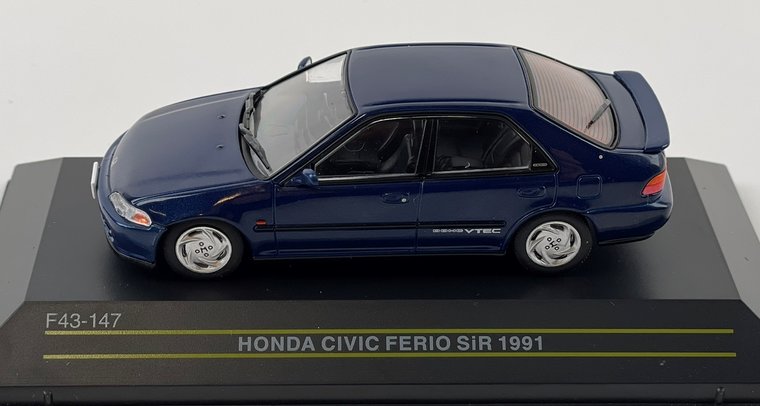 First43 1:43 Honda Civic Ferio Sir 1991 blauw