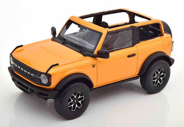 GT Spirit 1:18 Ford Bronco Badlands - Cyber Orange 2021, oplage 999 stuks