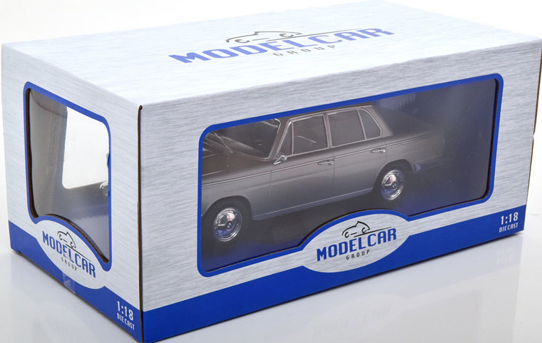 MCG 1:18 BMW 2000 Tilux Typ 121 1966-1970 zilver