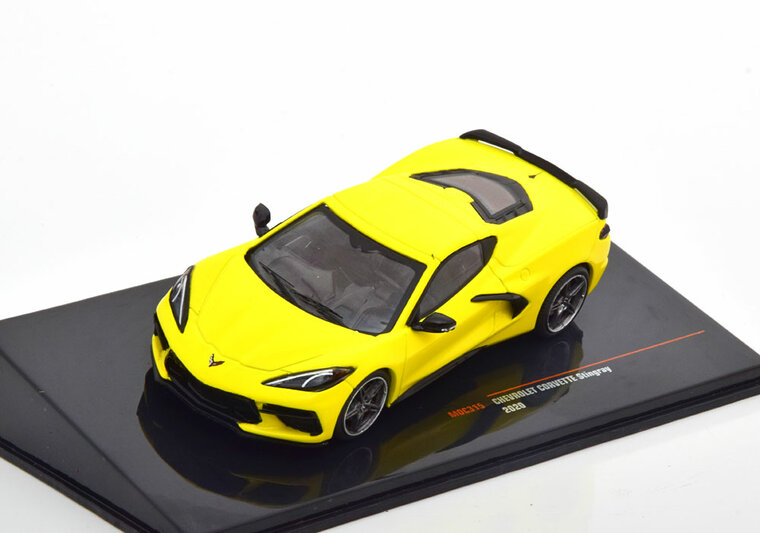 IXO 1:43 Chevrolet Corvette C8 Stingray 2020 geel