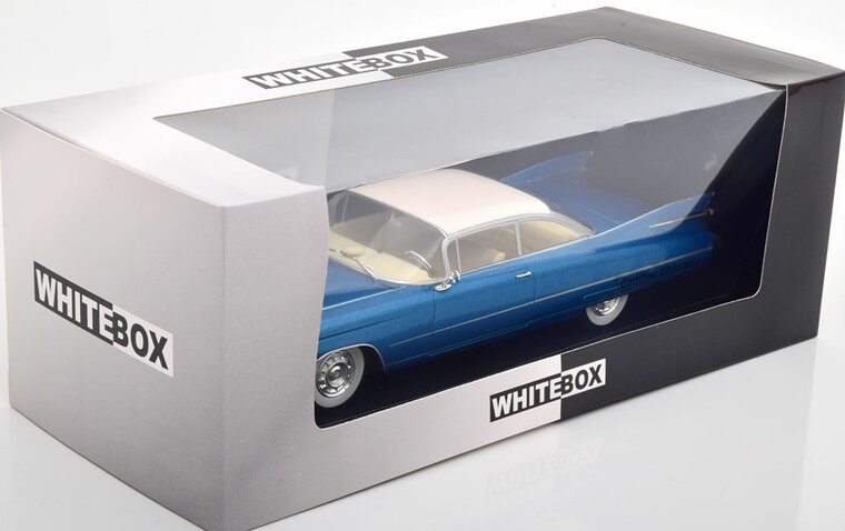 Whitebox 1:24 Cadillac Eldorado 1959 blauw metallic beige