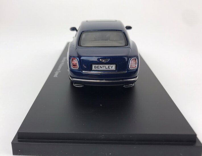 Kyosho 1:43 Bentley Mulsanne Speed ( Marlin) blauw