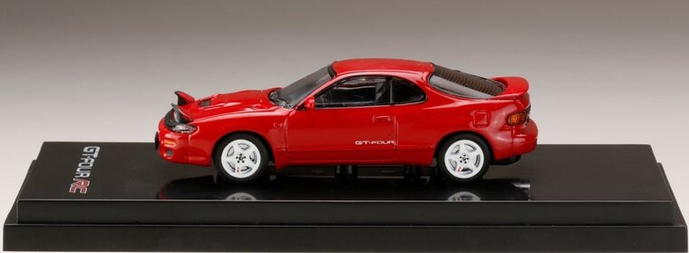 Hobby Japan 1:64 Toyota Celica GT-Four RC ST185  Customized Version Super rood II